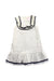 A White Sleeveless Dresses from Nicholas & Bears in size 3T for girl. (Front View)