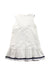 A White Sleeveless Dresses from Nicholas & Bears in size 3T for girl. (Back View)