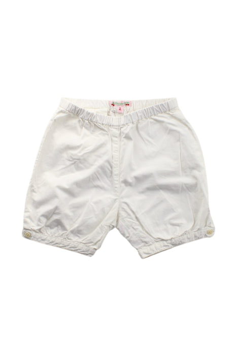 A White Shorts from Bonpoint in size 2T for neutral. (Front View)