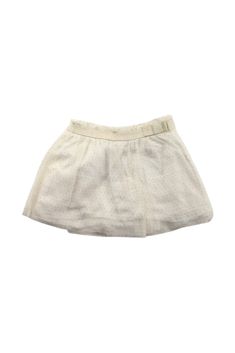 A Ivory Short Skirts from Jacadi in size 2T for girl. (Front View)