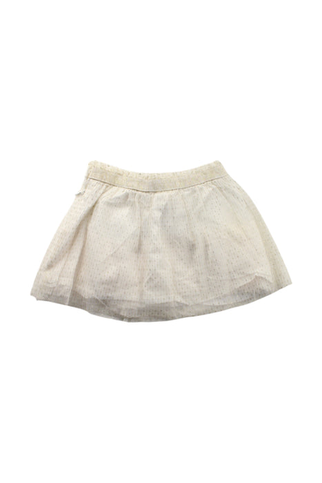 A Ivory Short Skirts from Jacadi in size 2T for girl. (Back View)