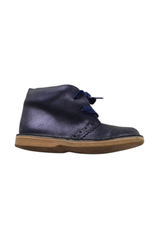 A Navy Casual Boots from Jacadi in size 3T for neutral. (Front View)