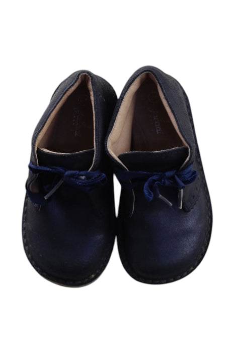A Navy Casual Boots from Jacadi in size 3T for neutral. (Back View)