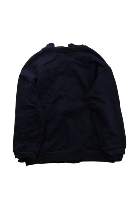 A Navy Crewneck Sweatshirts from Bora Aksu in size 10Y for neutral. (Back View)