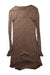 A Brown Long Sleeve Dresses from Chloe in size 10Y for girl. (Back View)