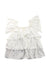A White Sleeveless Tops from Nanos in size 10Y for girl. (Back View)
