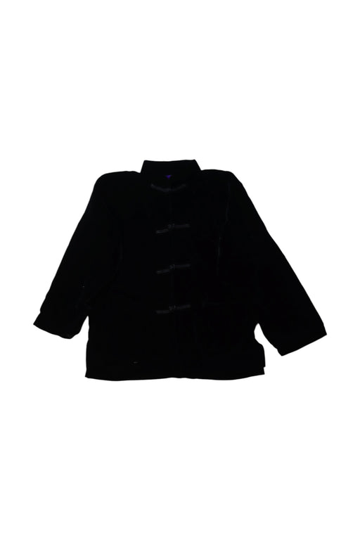 A Black Coats from Shanghai Tang in size 2T for boy. (Front View)