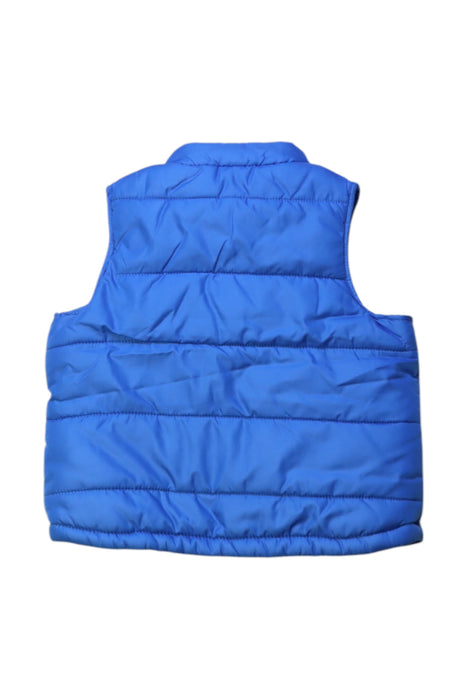 A Blue Outerwear Vests from Seed in size 2T for boy. (Back View)