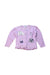 A Pink Cardigans from Hartstrings in size 6-12M for girl. (Front View)