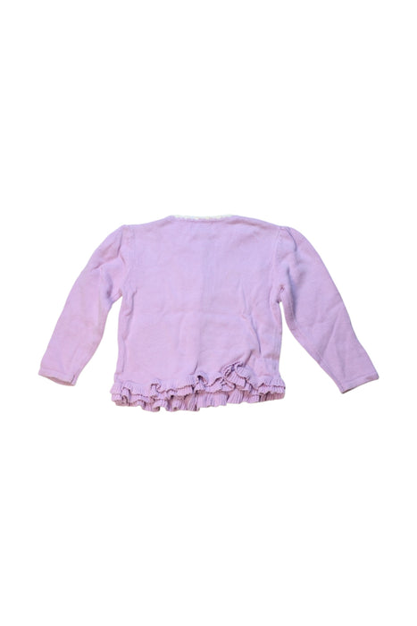 A Pink Cardigans from Hartstrings in size 6-12M for girl. (Back View)