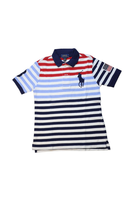 A Multicolour Short Sleeve Polos from Polo Ralph Lauren in size 6T for boy. (Front View)