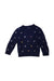 A Navy Knit Sweaters from Polo Ralph Lauren in size 5T for boy. (Front View)
