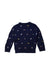 A Navy Knit Sweaters from Polo Ralph Lauren in size 5T for boy. (Back View)