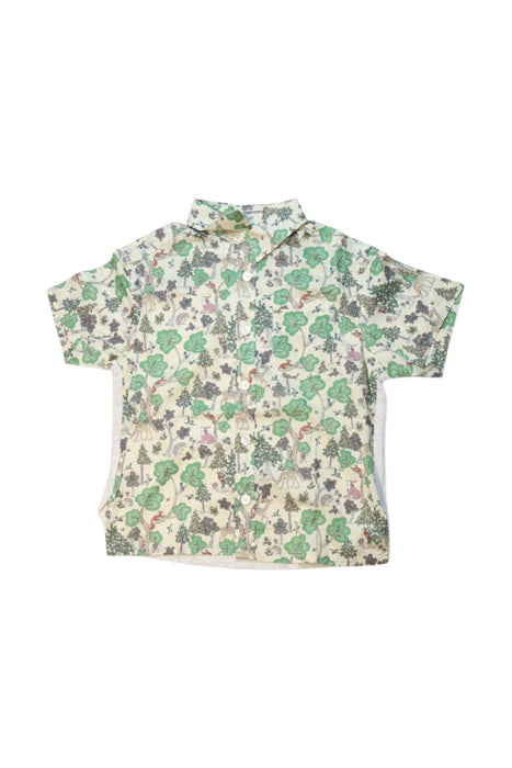 A Multicolour Short Sleeve Shirts from Comme Ça Fille in size 4T for boy. (Front View)