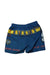 A Blue Swim Shorts from Molo in size 5T for boy. (Back View)
