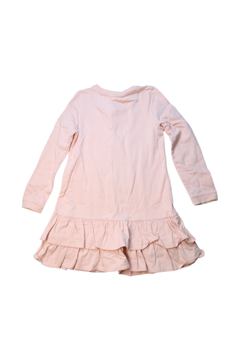 A Pink Long Sleeve Dresses from Monsoon in size 8Y for girl. (Back View)