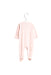 A Pink Long Sleeve Jumpsuits from Natalys in size 6-12M for girl. (Back View)