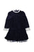 A Navy Long Sleeve Dresses from Nicholas & Bears in size 6T for girl. (Front View)