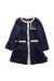 A Navy Long Sleeve Dresses from Ferrari in size 4T for girl. (Front View)