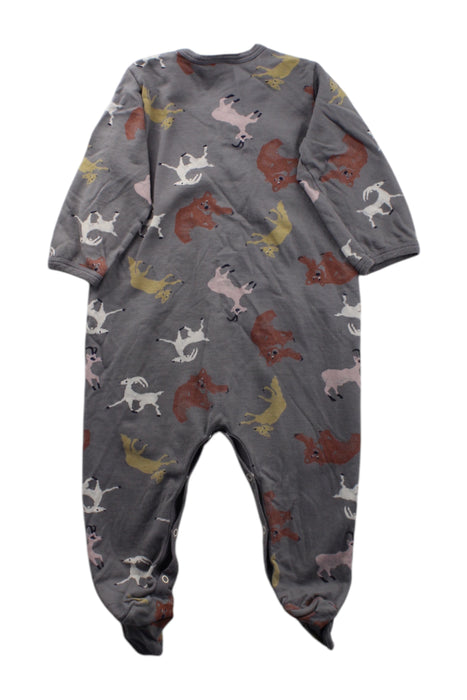 A Multicolour Onesies from Petit Bateau in size 6-12M for neutral. (Back View)