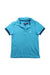 A Blue Short Sleeve Polos from Vilebrequin in size 6T for boy. (Front View)