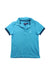 A Blue Short Sleeve Polos from Vilebrequin in size 6T for boy. (Front View)