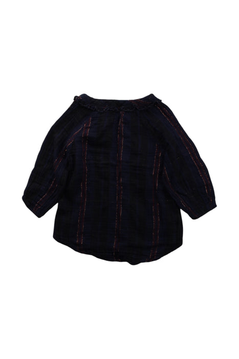 A Black Long Sleeve Tops from Excuse My French in size 4T for neutral. (Back View)