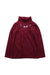 A Burgundy Long Sleeve Tops from Sergent Major in size 5T for girl. (Front View)