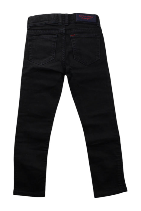 A Black Jeans from Burberry in size 4T for neutral. (Back View)