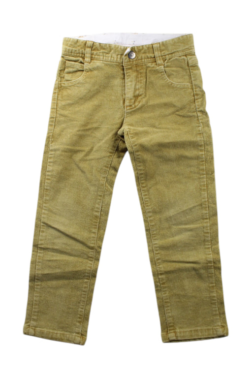 A Brown Casual Pants from Excuse My French in size 4T for neutral. (Front View)