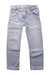 A Blue Jeans from La Compagnie des Petits in size 4T for boy. (Front View)