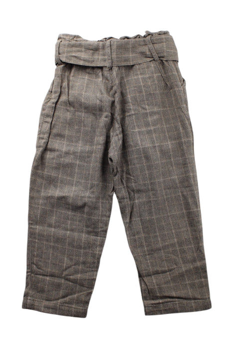 A Grey Dress Pants from Excuse My French in size 4T for neutral. (Back View)