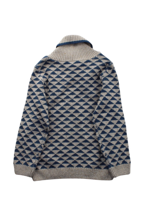 A Grey Knit Sweaters from Sergent Major in size 5T for boy. (Back View)