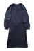 A Navy Sweater Dresses from Excuse My French in size 4T for girl. (Back View)