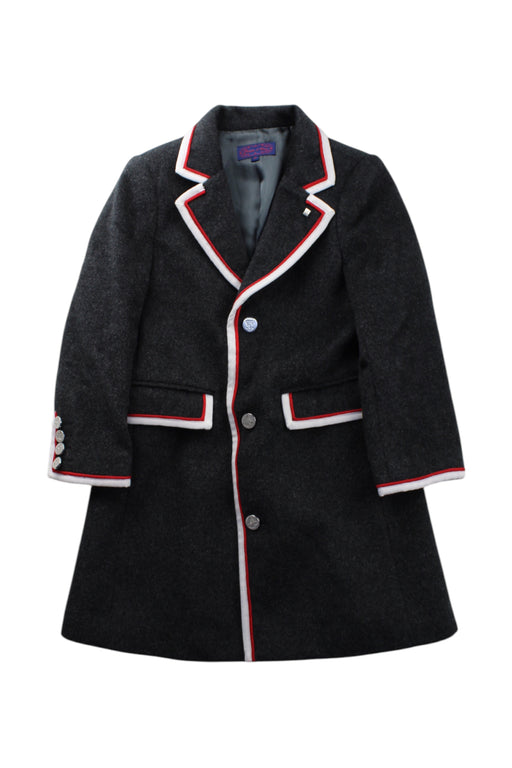 A Black Coats from Nicholas & Bears in size 4T for girl. (Front View)