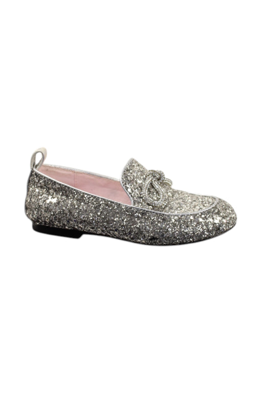 A Silver Loafers & Moccasins from WiNK in size 5T for girl. (Front View)