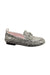 A Silver Loafers & Moccasins from WiNK in size 5T for girl. (Front View)