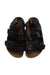 A Black Sandals from Birkenstock in size 4T for neutral. (Back View)