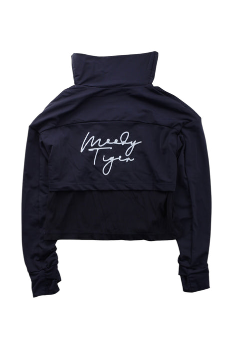 A Navy Active Tops from Moody Tiger in size 5T for neutral. (Back View)