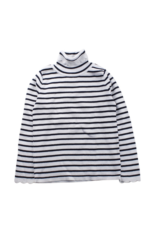 A White Long Sleeve Tops from Jacadi in size 6T for neutral. (Front View)