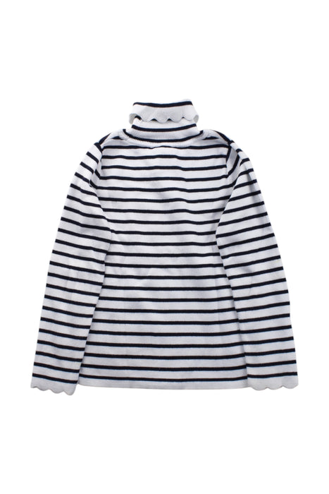 A White Long Sleeve Tops from Jacadi in size 6T for neutral. (Back View)