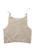 A Ivory Sleeveless Tops from Oeuf in size 5T for neutral. (Front View)