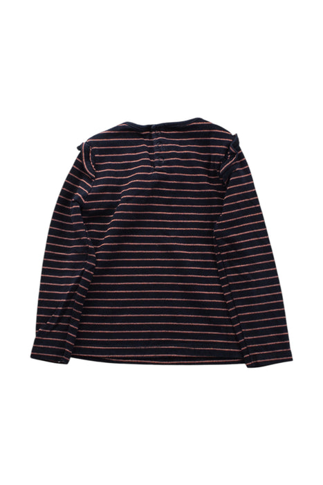 A Black Long Sleeve Tops from Sergent Major in size 6T for girl. (Back View)