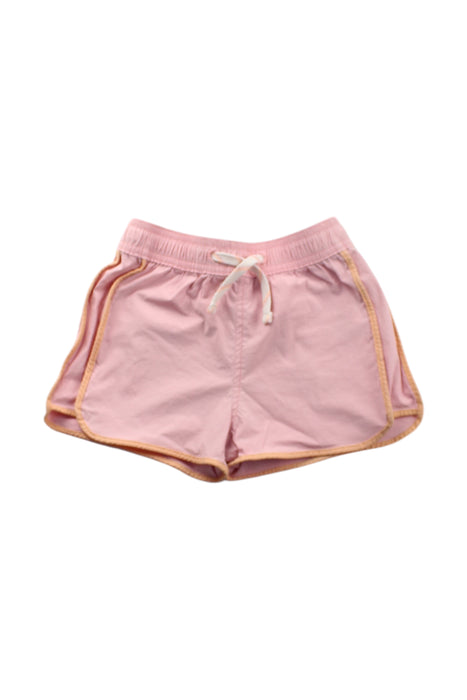 A Pink Shorts from Crewcuts in size 5T for girl. (Front View)