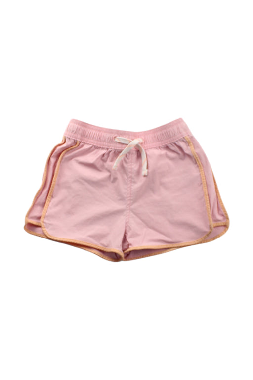A Pink Shorts from Crewcuts in size 5T for girl. (Front View)