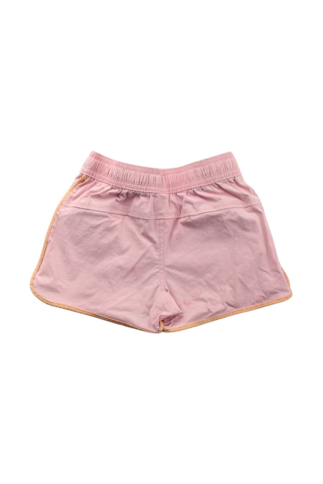 A Pink Shorts from Crewcuts in size 5T for girl. (Back View)