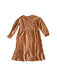 A Brown Long Sleeve Dresses from Tinycottons in size 8Y for girl. (Back View)