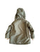 A Green Coats from Mini A Ture in size 7Y for neutral. (Back View)