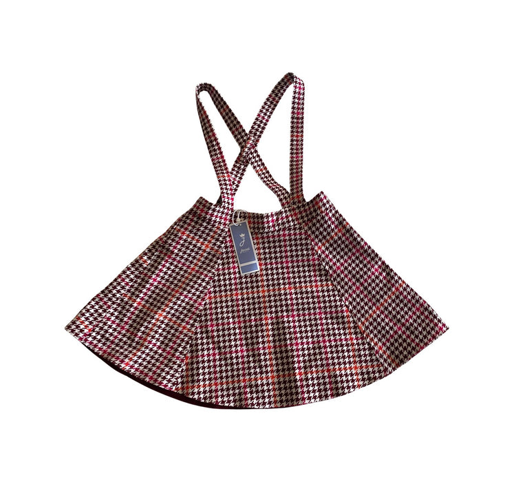 A Red Overall Dresses from Jacadi in size 3T for girl. (Back View)