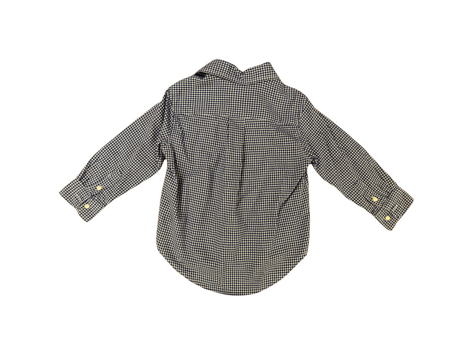 A Blue Long Sleeve Shirts from Ralph Lauren in size 2T for boy. (Back View)